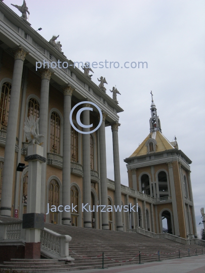 Poland,Lichen,Sanctuary,Greater Poland Voivodeship,architecture,history,religion,panoramical view,statues