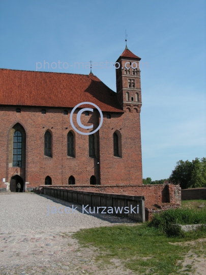 Poland,Lidzbark Warminski,Teutonic Knights,Castle,architecture,medieval architecture,monouments