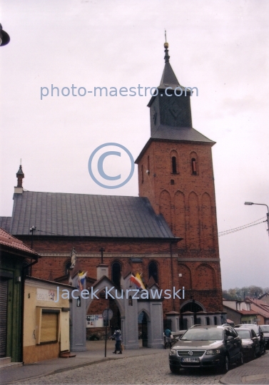 Poland,Lipno,,Kuyavian-Pomeranian Voivodeship,architecture,monouments,city center,church,gothic