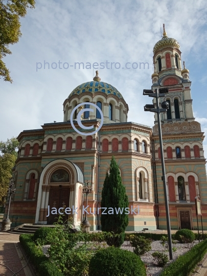 Poland,Lodz,Lodz Voivodeship,architecture,monuments,panoramical view,city center,Alexander Nevski Ortodox Church