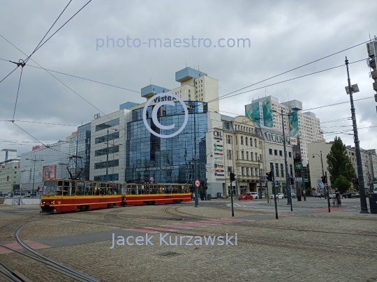 Poland,Lodz,Lodz Voivodeship,architecture,monuments,panoramical view,city center,modern architecture