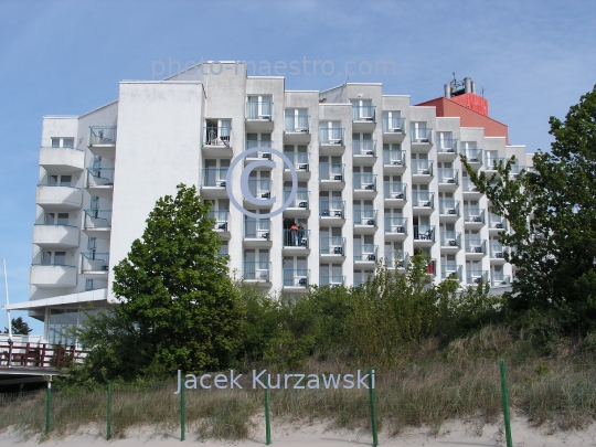 Poland,Miedzyzdroje,West Pomeranian voivodeship,Baltic Sea,architecture,holiday,Hotel Amber Baltic