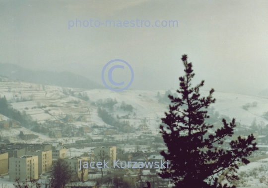 Poland,Muszyna,Lesser Poland voivodeship,monouments,architecture,nature,baleonology,mountains,winter