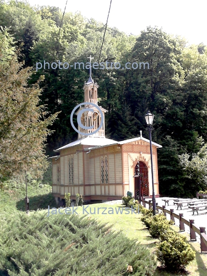 Poland,Ojcow,Chapel on the water,Lesser Poland voivodeship,history,architecture,castle,nature,panoramical view,OPN