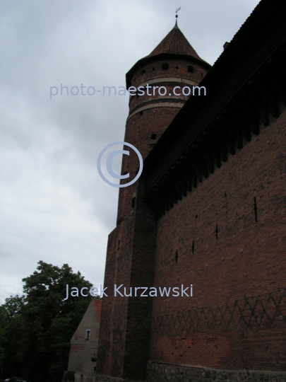 Poland,Olsztyn,Warmian-Masurian Voivodeship,Teutonic Knghts,Old Town,monuments,architecture,panoramical view