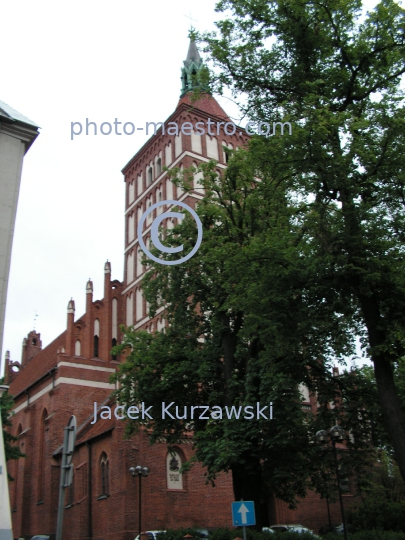 Poland,Olsztyn,Warmian-Masurian Voivodeship,Teutonic Knghts,Old Town,monuments,architecture,panoramical view