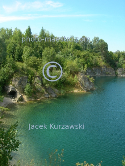 Poland,Piechcin,Kuyavian-Pomeranian Voivodeship,Quarry Lake,Emerald Lake,emerald water,recreation,decoration