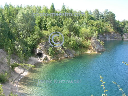 Poland,Piechcin,Kuyavian-Pomeranian Voivodeship,Quarry Lake,Emerald Lake,emerald water,recreation,decoration