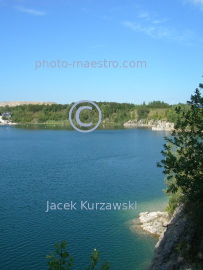 Poland,Piechcin,Kuyavian-Pomeranian Voivodeship,Quarry Lake,Emerald Lake,emerald water,recreation,decoration