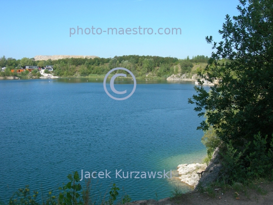 Poland,Piechcin,Kuyavian-Pomeranian Voivodeship,Quarry Lake,Emerald Lake,emerald water,recreation,decoration