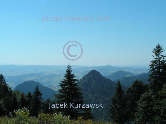 Poland,Pieniny Mountains,Lesser Poland Voivodeship,nature,mountains,meadow,panoramical view