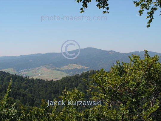 Poland,Pieniny Mountains,Lesser Poland Voivodeship,nature,mountains,meadow,panoramical view