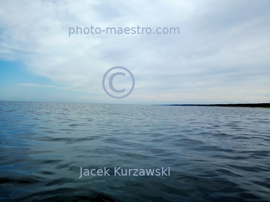 Poland,Pomerania,Baltic sea in Mikoszewo,stormy weather,waves