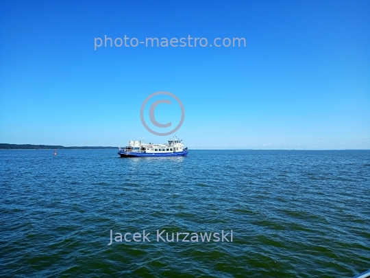 Poland,Pomerania,Vistula Lagoon,shine,holiday,Krynica Morska,panoramical view,ship,vessels