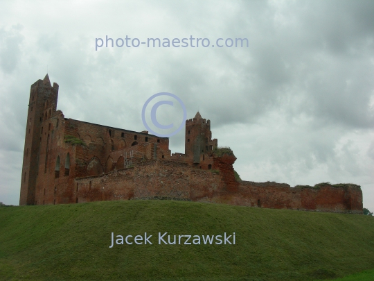 Poland,Radzyn Chelminski,Castle, Kuyavian-Pomeranian Voivodeship,Teutonic Knights,gothic,architecture,monuments,ruins