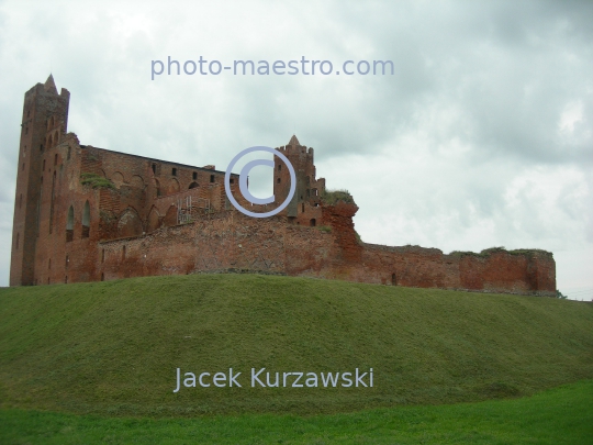 Poland,Radzyn Chelminski,Castle, Kuyavian-Pomeranian Voivodeship,Teutonic Knights,gothic,architecture,monuments,ruins