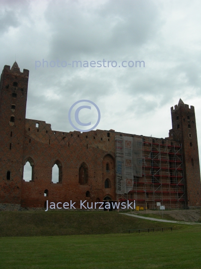 Poland,Radzyn Chelminski,Castle, Kuyavian-Pomeranian Voivodeship,Teutonic Knights,gothic,architecture,monuments,ruins