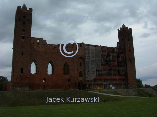 Poland,Radzyn Chelminski,Castle, Kuyavian-Pomeranian Voivodeship,Teutonic Knights,gothic,architecture,monuments,ruins