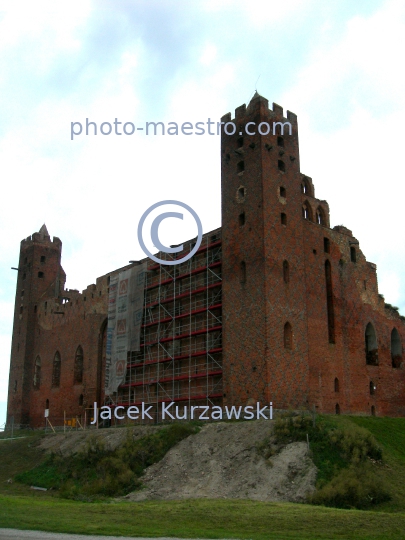 Poland,Radzyn Chelminski,Castle, Kuyavian-Pomeranian Voivodeship,Teutonic Knights,gothic,architecture,monuments,ruins