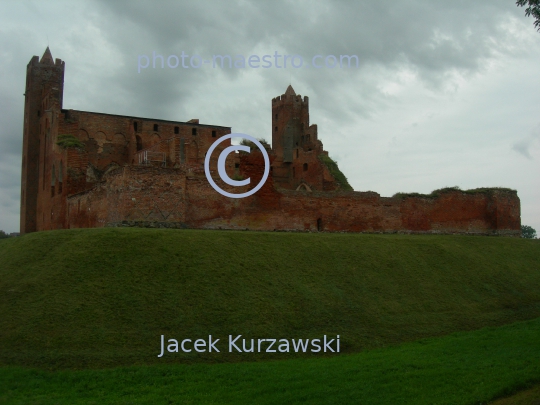 Poland,Radzyn Chelminski,Castle, Kuyavian-Pomeranian Voivodeship,Teutonic Knights,gothic,architecture,monuments,ruins