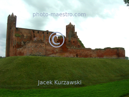 Poland,Radzyn Chelminski,Castle, Kuyavian-Pomeranian Voivodeship,Teutonic Knights,gothic,architecture,monuments,ruins