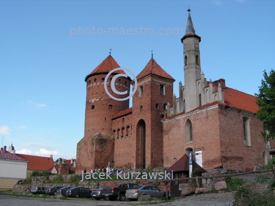 Poland,Reszel,Warmian-Masurian Voivodeship,Teutonic Knghts,Castle,monuments,architecture,panoramical view