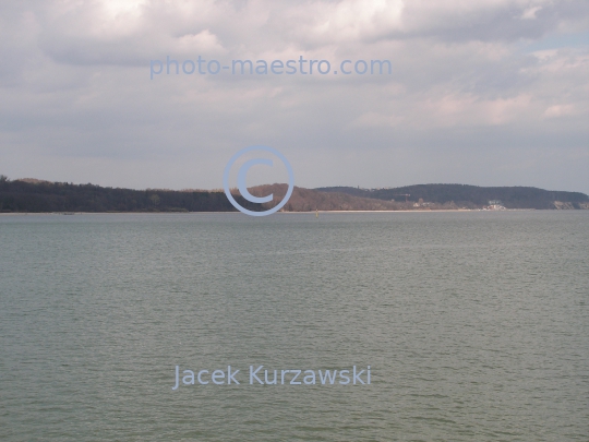 Poland,Sopot,Pomeranian Voivodeship,landscape,panoramical view,architecture,Baltic Sea,cliff,view