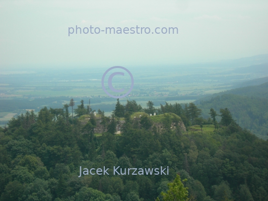 Poland,Srebrna Gora,Lower Silesian Voivodeship,architecture,monuments,panoramical view