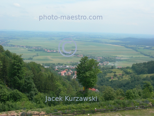 Poland,Srebrna Gora,Lower Silesian Voivodeship,architecture,monuments,panoramical view