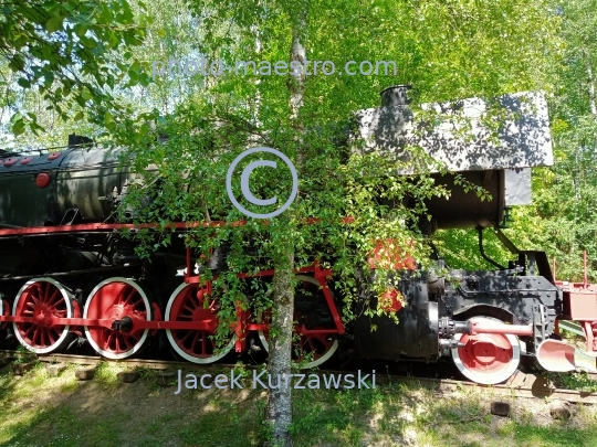 Poland,Szymbark,Pomeranian Voivodeship,landscape,panoramical view,architecture,monouments,history,soviet train