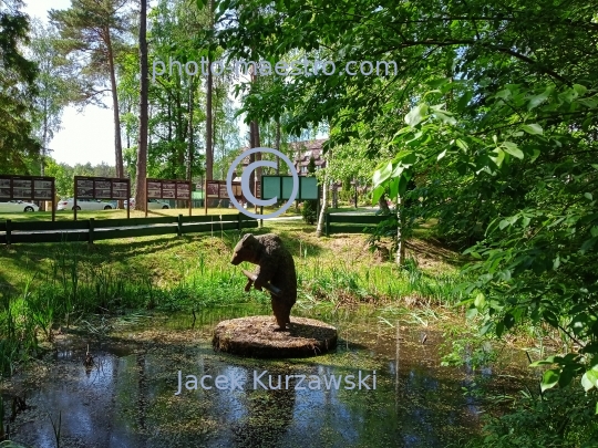 Poland,Szymbark,Pomeranian Voivodeship,landscape,panoramical view,architecture,monouments,history,Wojtek,bear