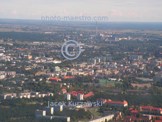 Poland,Torun,Kuyavian-Pomeranian Voivodeship,architecture,Chelminskie distric,Bydgoskie district,aerial image