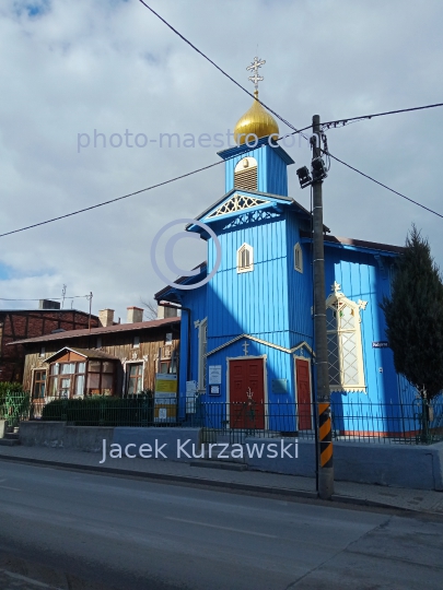 Poland,Torun,Kuyavian-Pomeranian Voivodeship,architecture,Mokre district,monuments,Spring,ambience,Orthodox Church