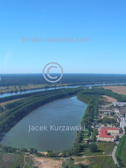 Poland,Torun,Kuyavian-Pomeranian Voivodeship,architecture,Old Town,Bydgoskie district,Vistula,Port Drzewny,aerial image