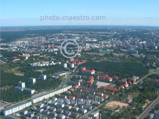 Poland,Torun,Kuyavian-Pomeranian Voivodeship,architecture,Old Town,Bydgoskie district,Vistula,University,UMK,aerial image