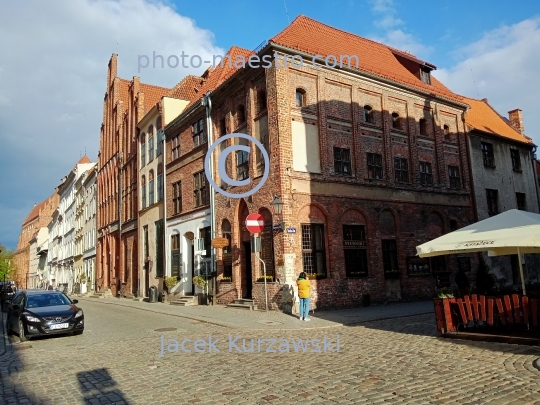 Poland,Torun,Kuyavian-Pomeranian Voivodeship,architecture,Old Town,,monuments,spring,city center,Kopernika Str.