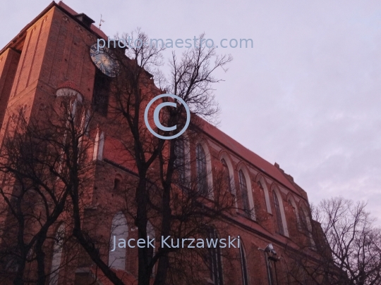 Poland,Torun,Kuyavian-Pomeranian Voivodeship,architecture,Old Town,panoramical view,Zeglarska Str.,Cathedral,sunset,ilumination