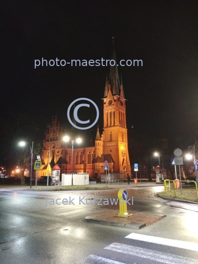 Poland,Torun,Kuyavian-Pomeranian Voivodeship,architecture,Old Town,St Catherin Church,neogothic architecture