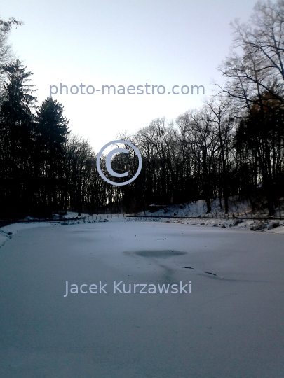 Poland,Torun,Kuyavian-Pomeranian Voivodeship,Bysgoskie district,snow,winter,park,ambience