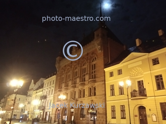 Poland,Torun,Kuyavian-Pomeranian Voivodeship,Old Town,gothic,architecture,history,UNESCO,panoramical view,ilumination,moon