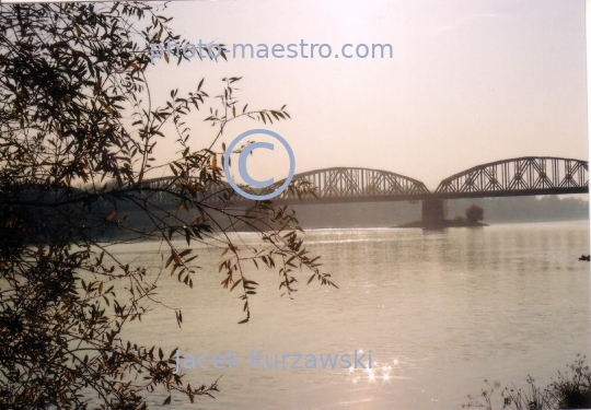 Poland,Torun,Kuyavian-Pomeranian Voivodeship,Torun,nature,Vistula river,bridge,autumn