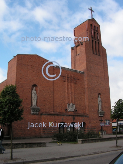 Poland,Tuchola,Kuyavian-Pomeranian Voivodeship,architecture,history,city center,monuments