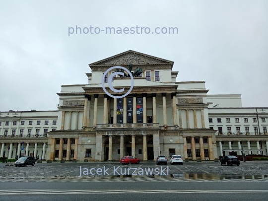 Poland,Warsaw,Mazowieckie voivodeship,Mazovia region,City Center,architecture,monouments,spring,National Theater