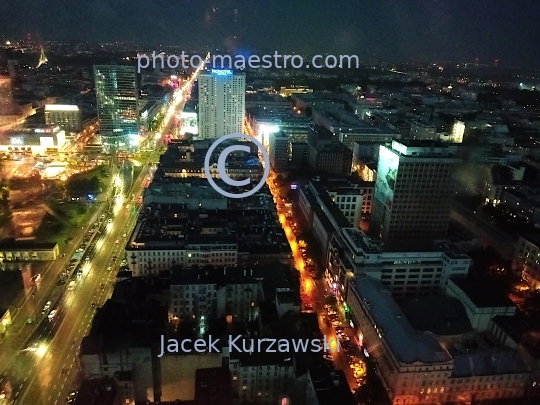 Poland,Warsaw,Mazowieckie voivodeship,Mazovia region,City Center,architecture,monouments,Warsaw by night,ilumination