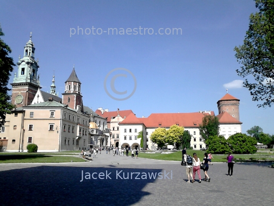 Poland,Wawel,Cracow,Lesser Poland Voivodeship,architecture,monouments,history,Old Town,ambience