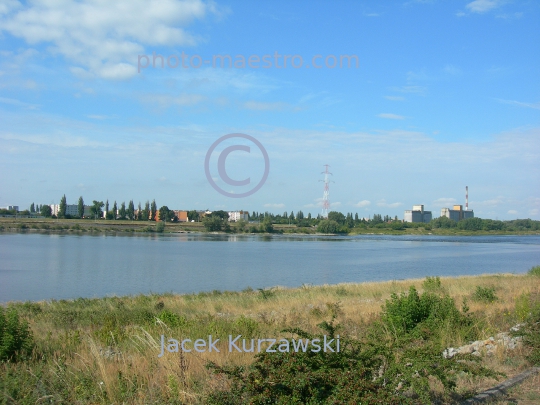 Poland,Wloclawek,,Kuyavian-Pomeranian Voivodeship,City center,Reservoir,Wloclawek dam,architecture,monumetns,Vistula,water,panoramical view