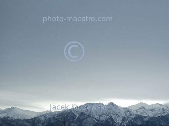 Poland,Zakopane,Lesser Poland Voivodeship,Tatra mountains,snow,winter,ambience,panoramical view