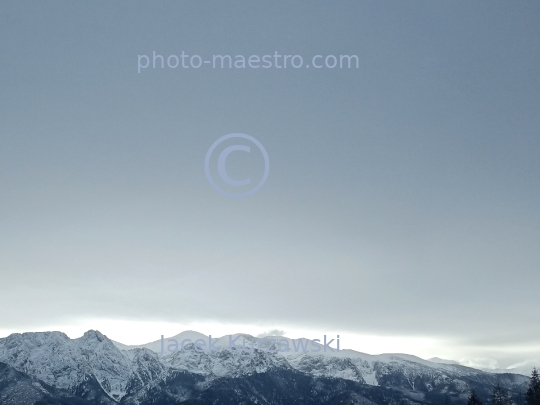 Poland,Zakopane,Lesser Poland Voivodeship,Tatra mountains,snow,winter,ambience,panoramical view