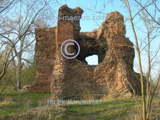 Poland,Zlotoria,Kuyavian-Pomeranian Voivodeship,castle,art,history,ruins