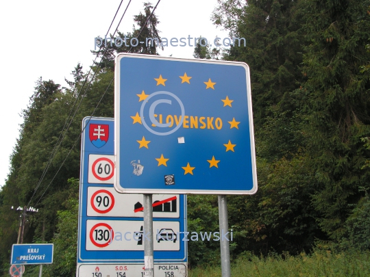 Slovakia-Presov Region-Border-Schengen